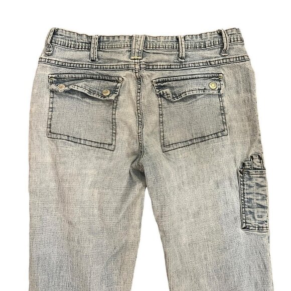 No Boundaries Lightwash Side Pocket Denim Pants - Picture 2 of 4